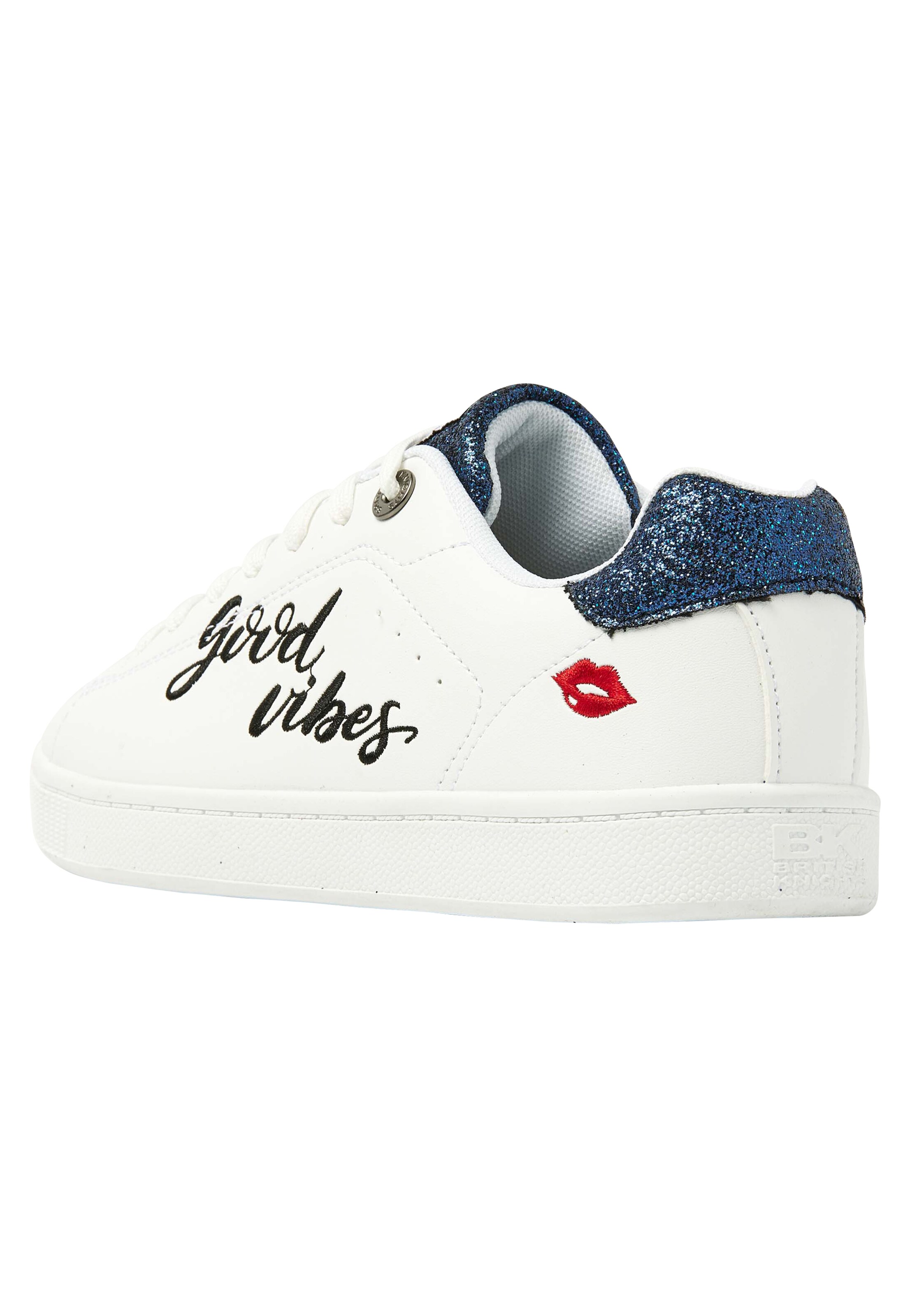 BRITISH KNIGHTS Platform trainers 'Mist' in White