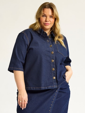 Anyday Shirt 'Pome 411'‌‌‌‌‌‌‌‌‌ in Blau: Vorderseite