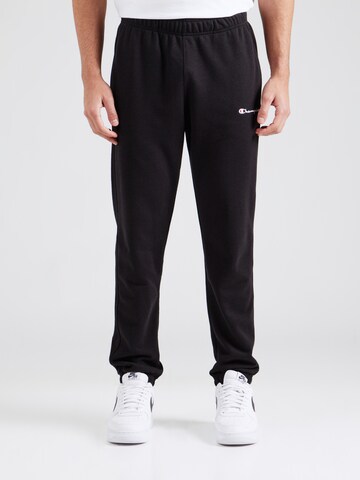 Champion Authentic Athletic Apparel - Tapered Pantalón en negro: frente