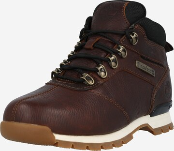 TIMBERLAND Lace-Up Boots 'Splitrock 2' in Brown: front