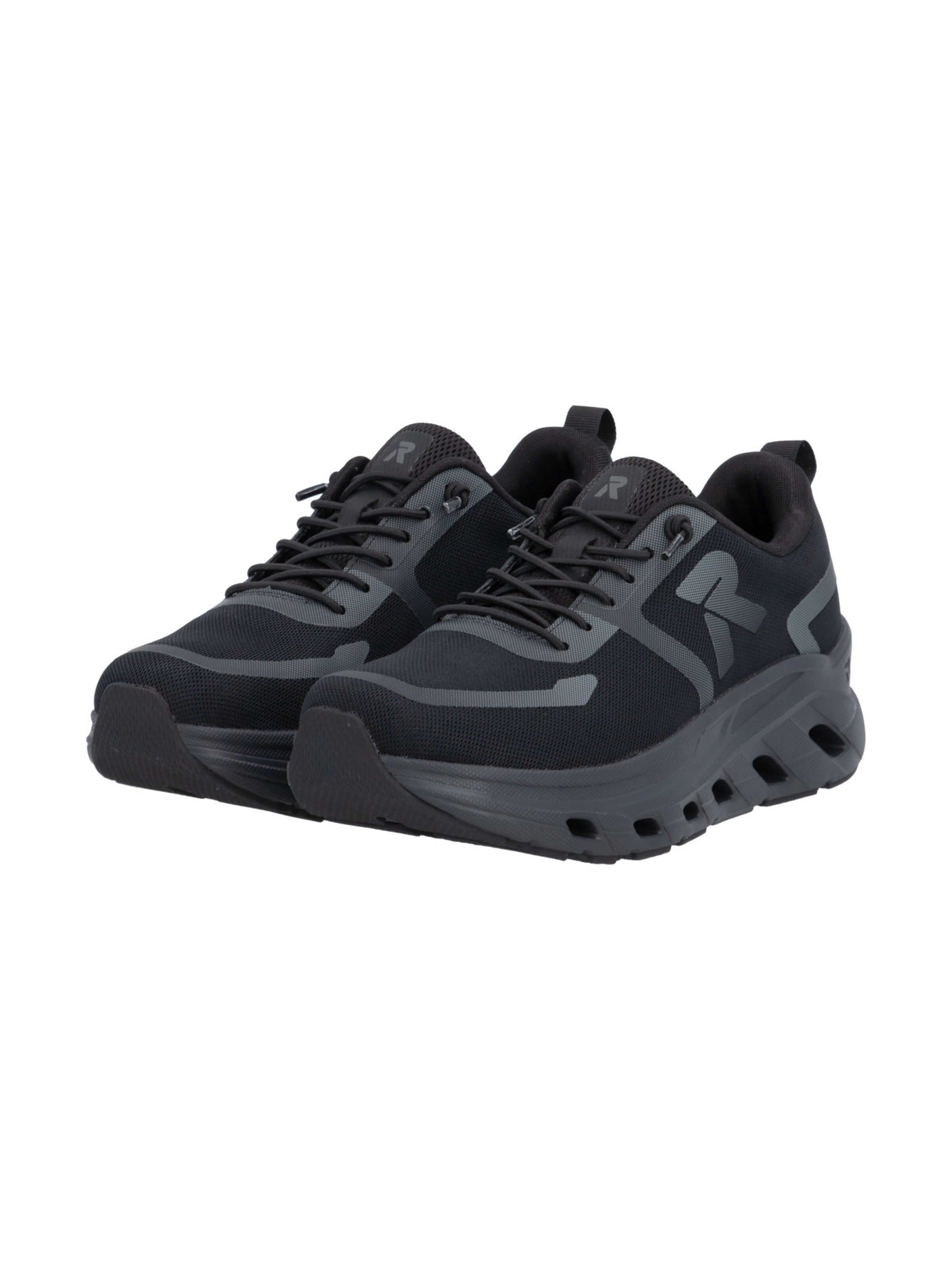 Rieker Platform trainers in Black