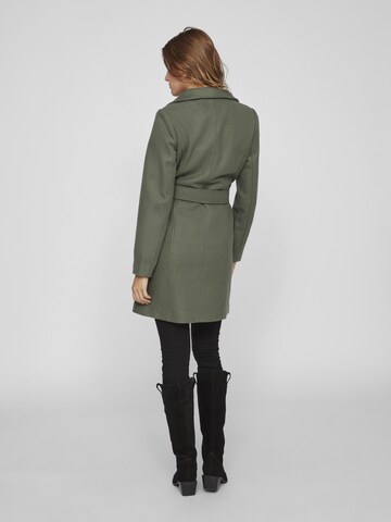 VILA Between-Seasons Coat in Green