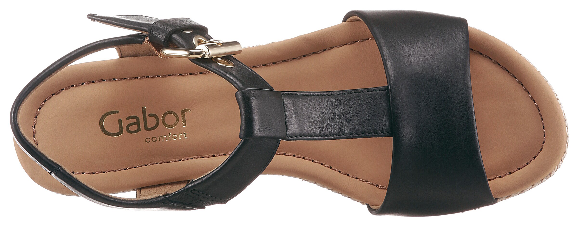 GABOR Sandals in Black