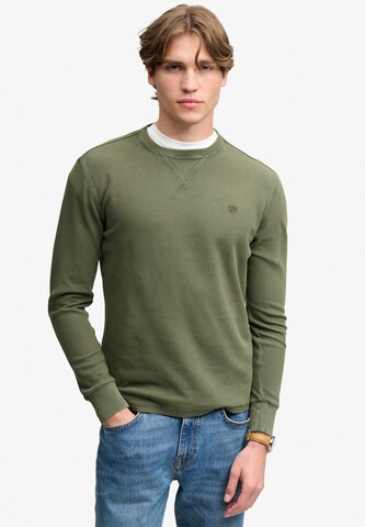 Maglietta 'Classic' di Superdry & Co in verde: frontale