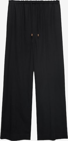 Pantalon 'SCOTT' MANGO en noir : devant