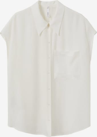 MANGO Blouse 'LIM' in White: front