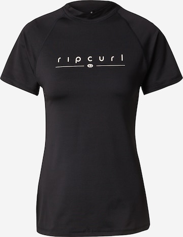 RIP CURL Λειτουργικό μπλουζάκι 'GOLDEN RAYS' σε μαύρο: μπροστά