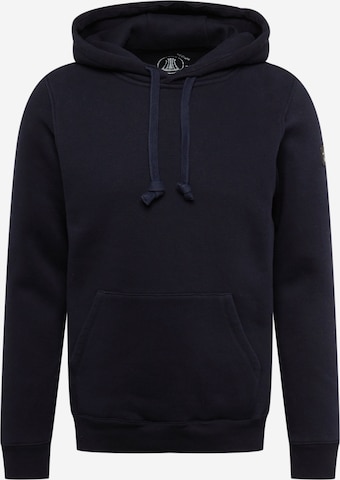 Herrlicher Sweatshirt 'Dale' in Blue: front