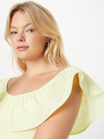 T-shirt 'Grace' Lindex en jaune