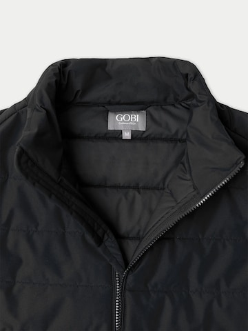 GOBI Cashmere Übergangsjacke 'Men's CashmereTECH Jacket'‌‌‌‌‌‌‌‌‌‌ in Schwarz