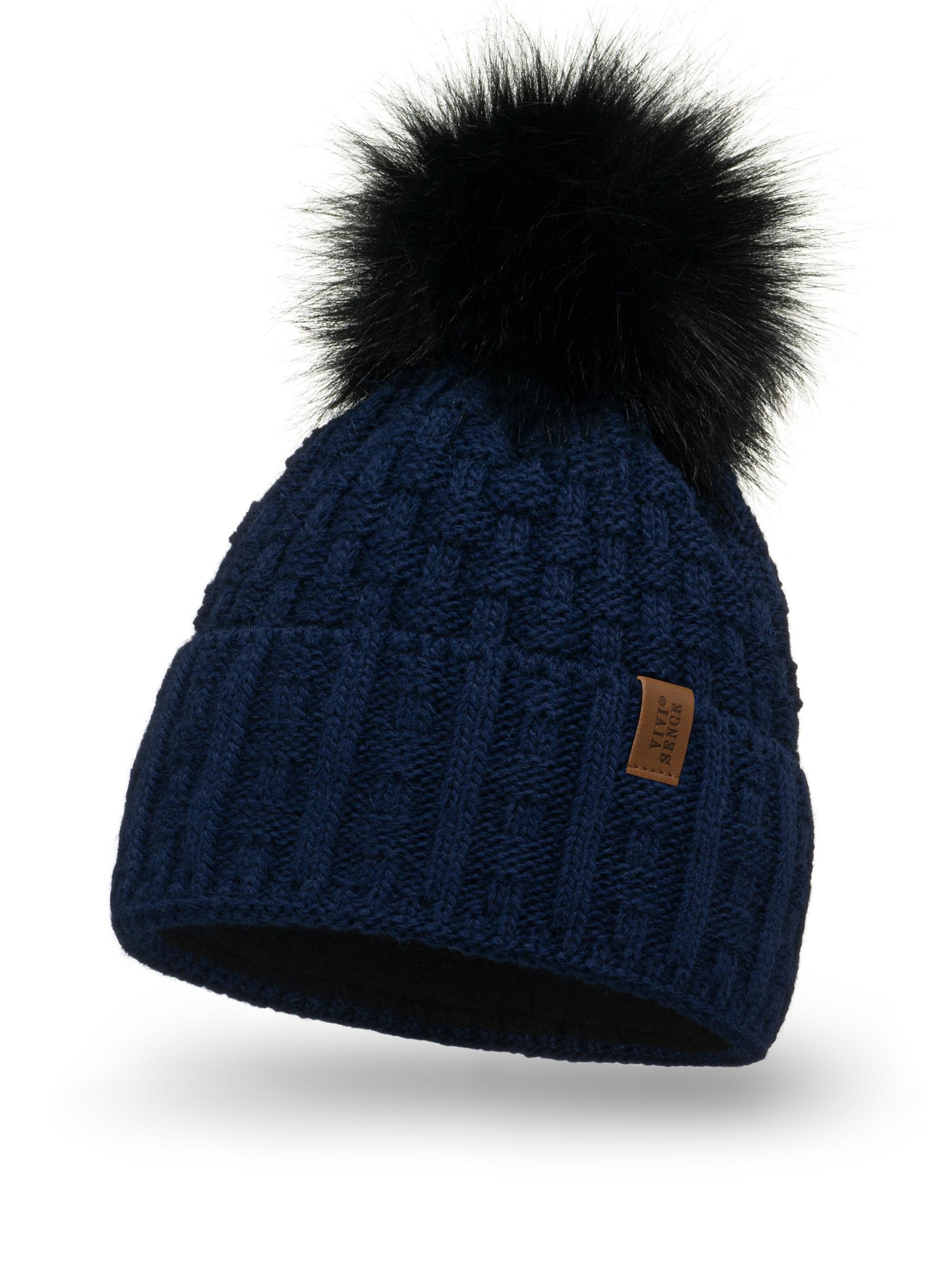 Vivisence Mütze '7015'‌‌ in Blau: Vorderseite