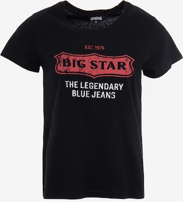 T-shirt 'RISSMELNA' BIG STAR en noir : devant