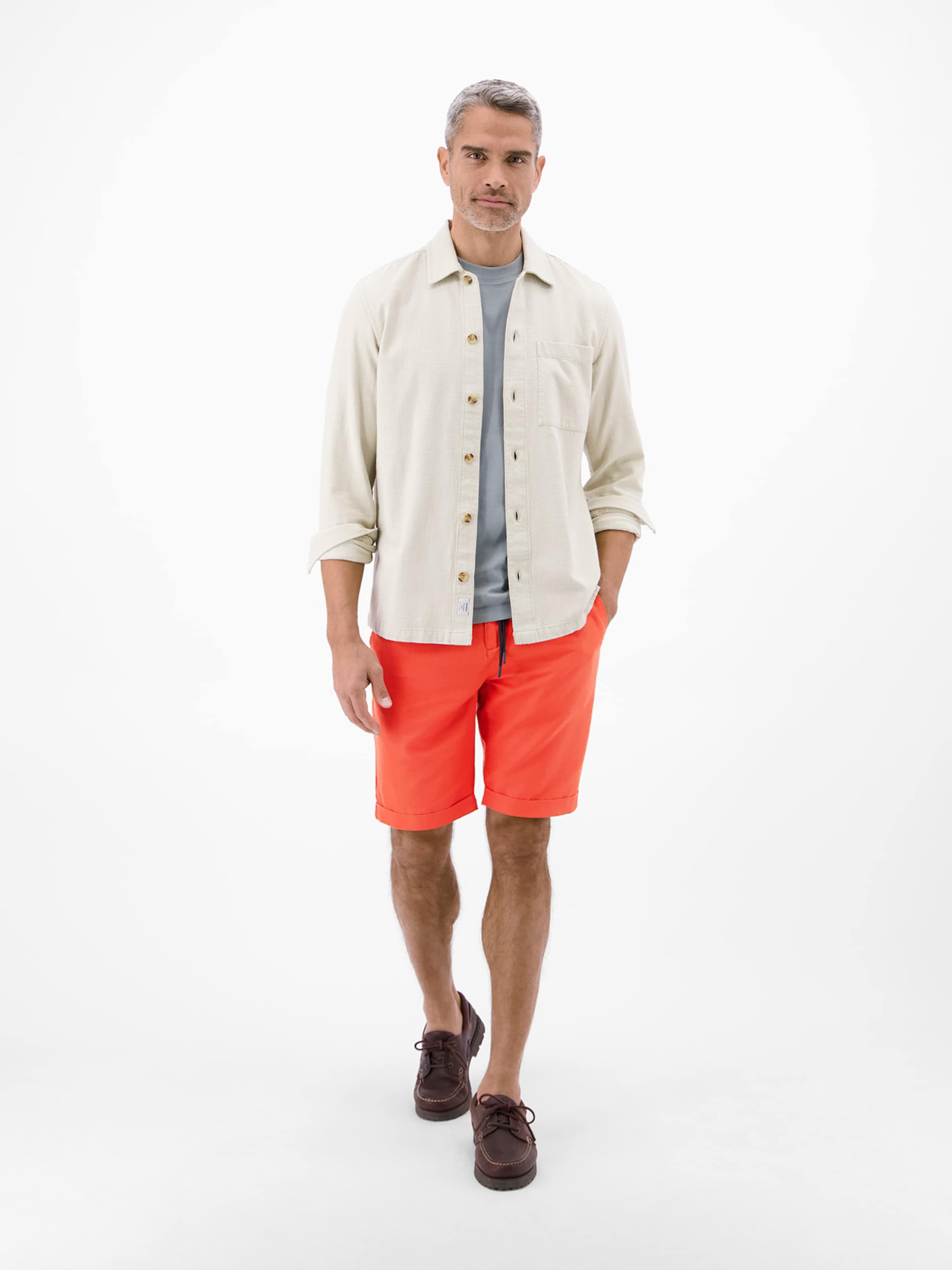 LERROS Regular Trousers in Orange