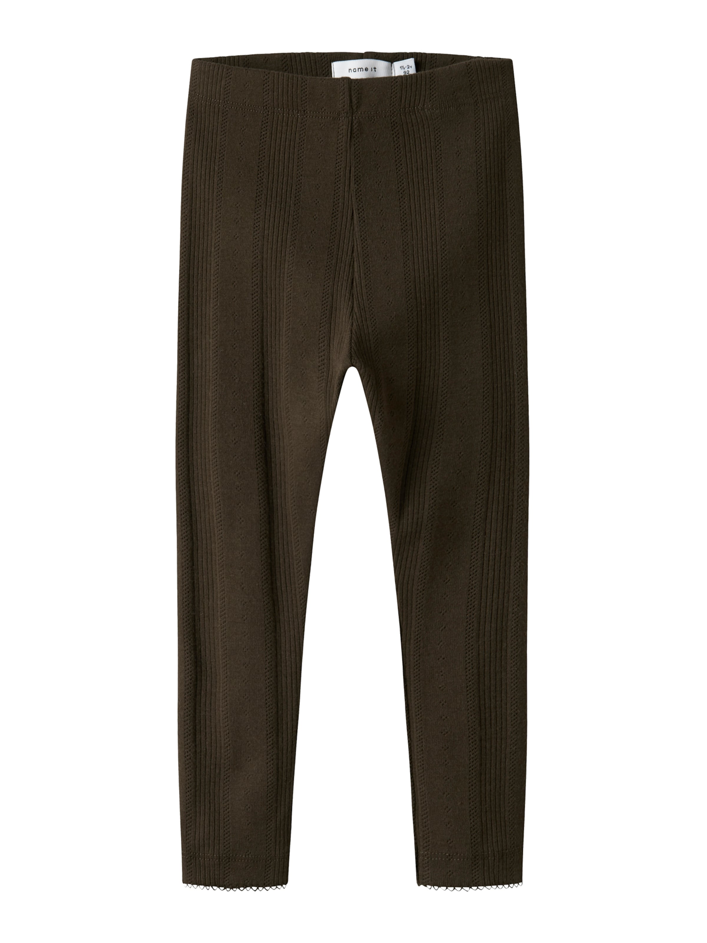 NAME IT Леггинсы 'NMFJULIA' в Коричневый: спереди