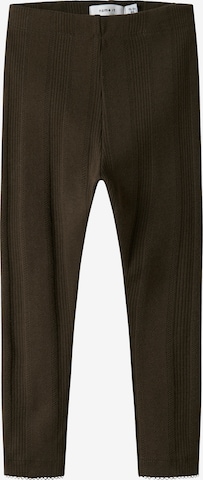 NAME IT Leggings 'NMFJULIA' in Braun: Vorderseite