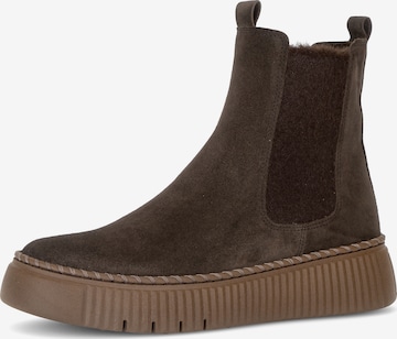 GABOR Ankle Boots in Brown: front