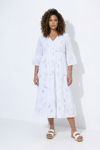 MIAMODA Dress in White