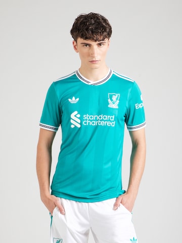 ADIDAS PERFORMANCE - Camiseta funcional 'LFC' en verde: frente