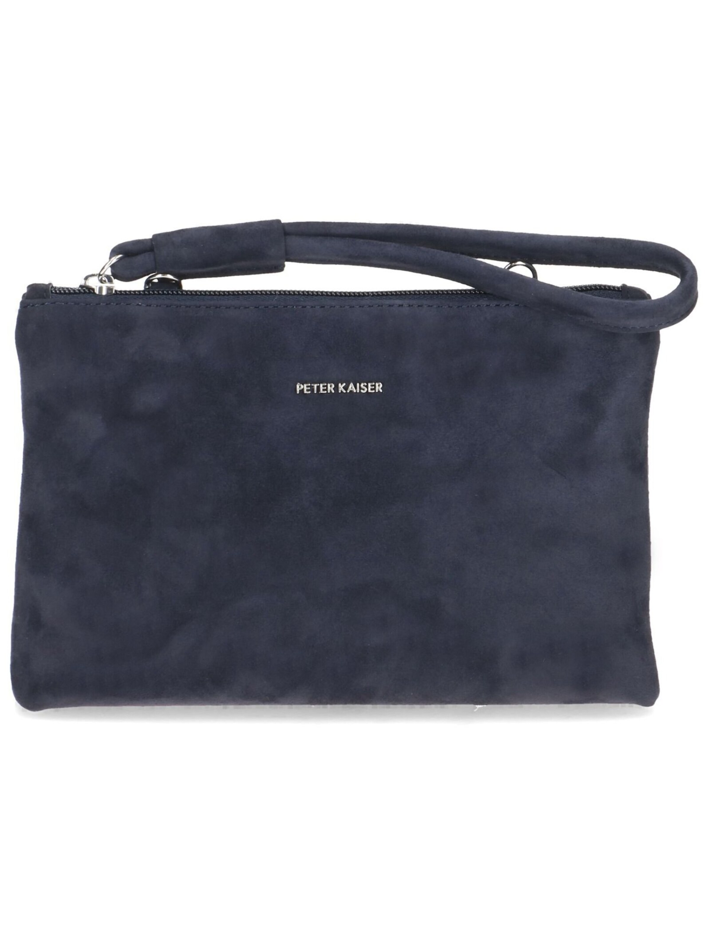 Pochette PETER KAISER en bleu : devant