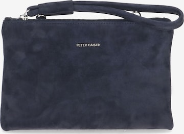 Pochette PETER KAISER en bleu : devant