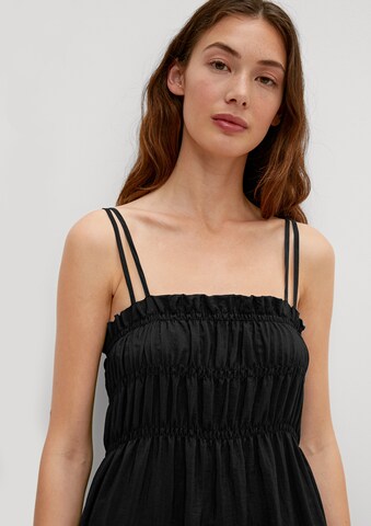 COMMA Zomerjurk in Zwart