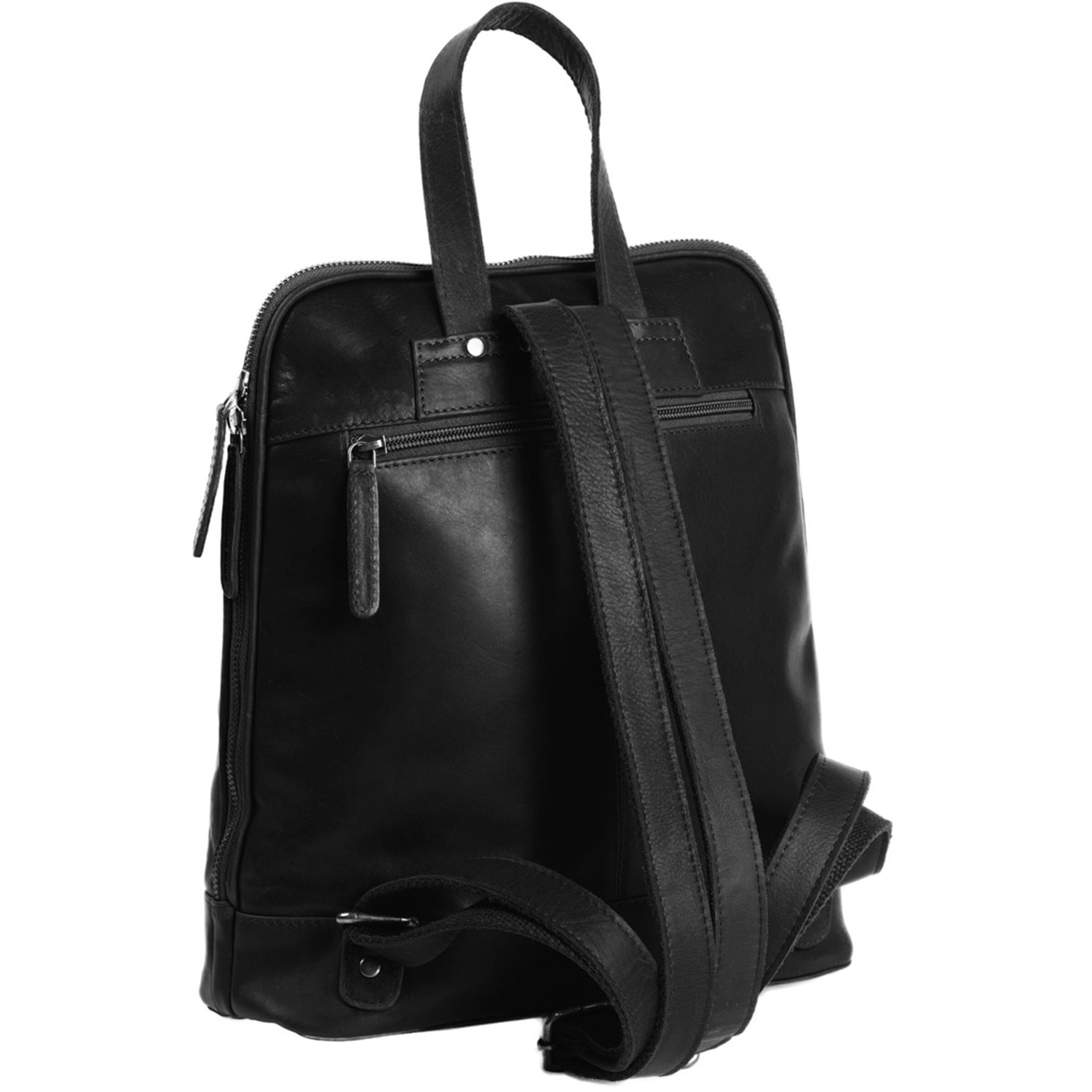 The Chesterfield Brand Rucksack 'Wax Pull Up Naomi' in Schwarz