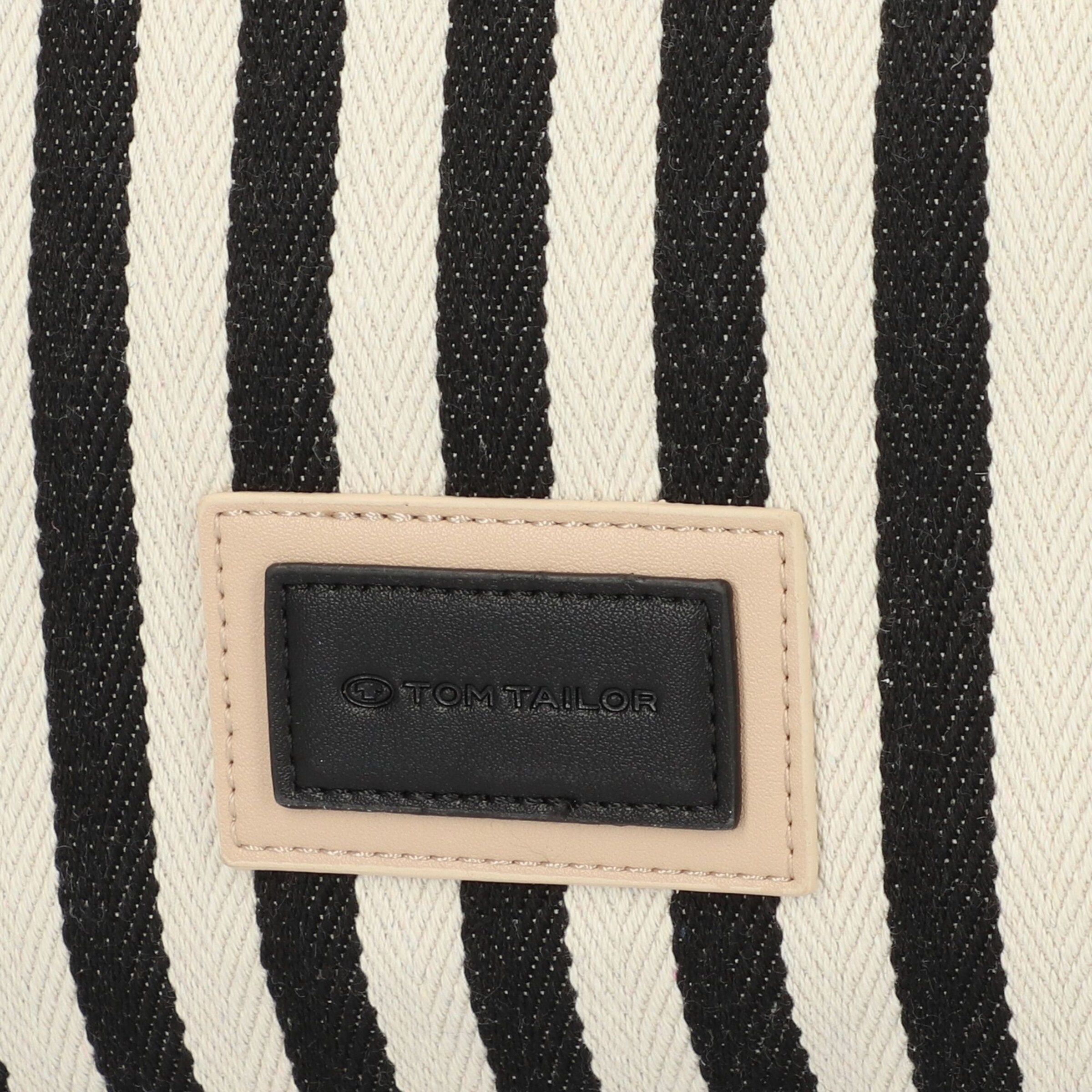 TOM TAILOR Shopper 'Malie' in Black