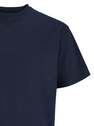 JACK & JONES Shirt 'Cotton Relaxed'‌‌ in Blau