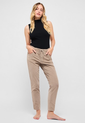 Angels Loosefit Cordhose 'Louisa' in Braun