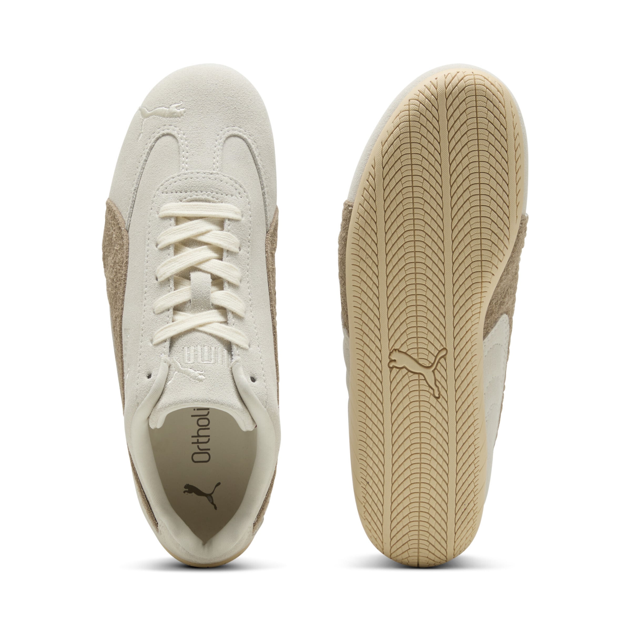 Sneaker low 'Speedcat Elevated' de la PUMA pe alb