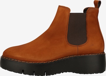 Paul Green Chelsea boots in Bruin: voorkant