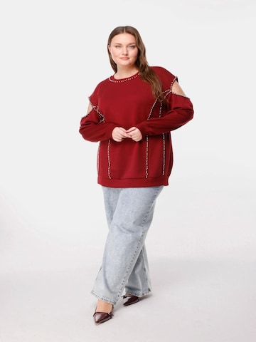 Pull-over Shape Of You en rouge