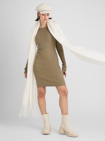 Guido Maria Kretschmer Women Knit dress 'Mala' in Beige