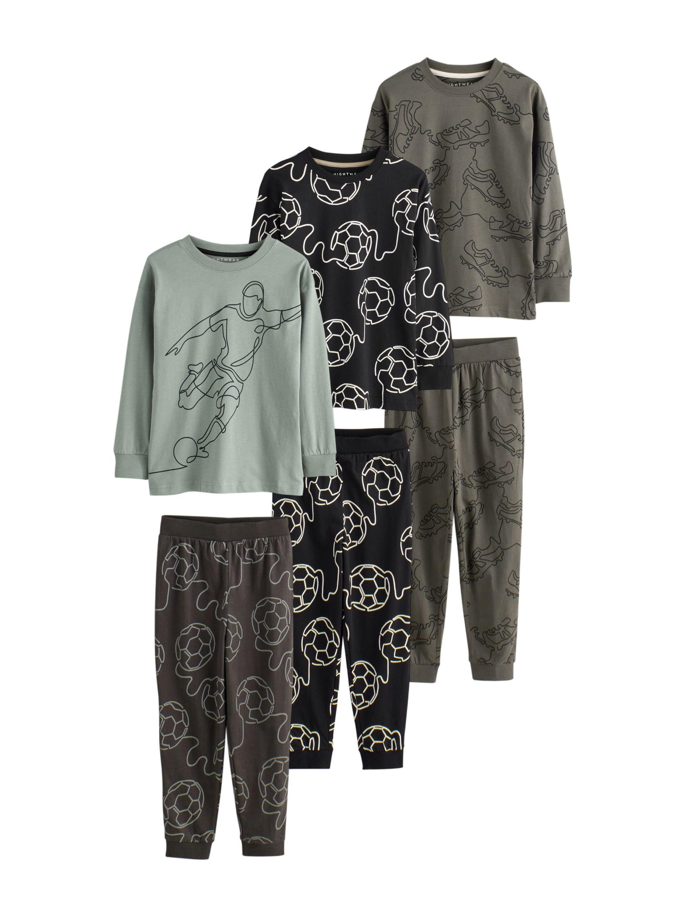 Pyjama Next en vert : devant