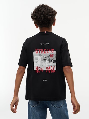 TOMMY HILFIGER Shirt in Zwart: voorkant
