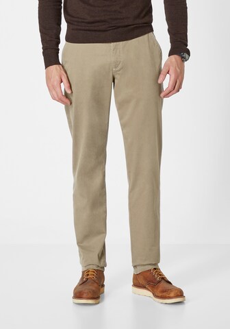 REDPOINT Regular Chinohose in Beige: Vorderseite