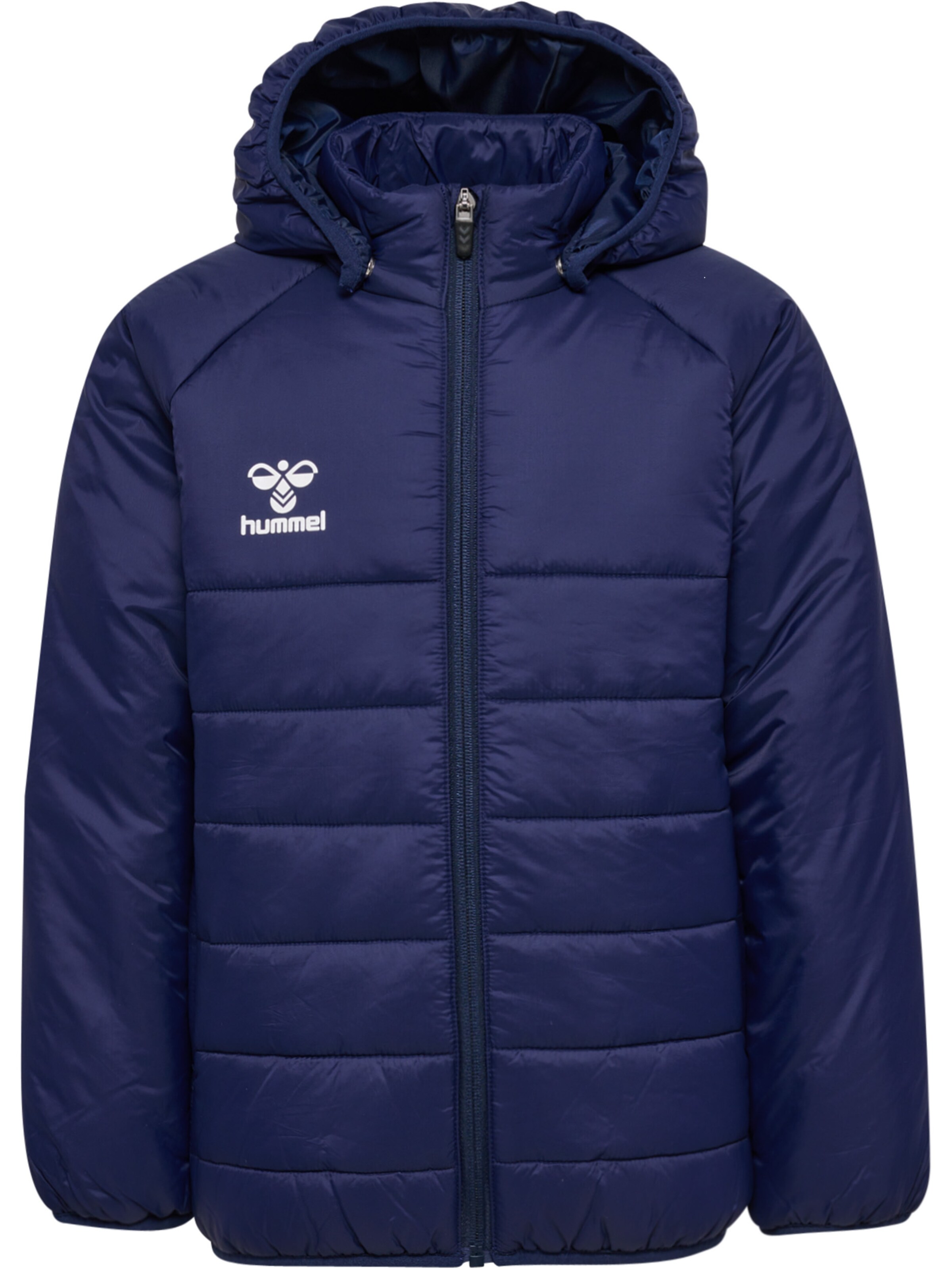 Hummel Winterjas in Blauw: voorkant