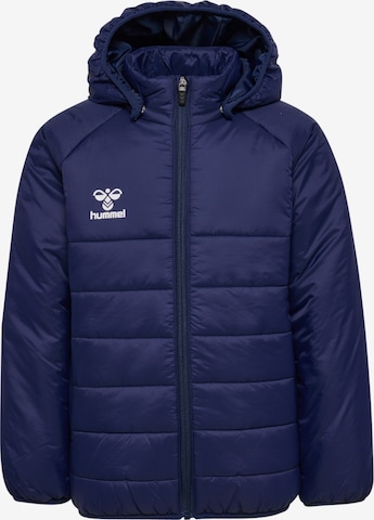 Hummel Winterjas in Blauw: voorkant