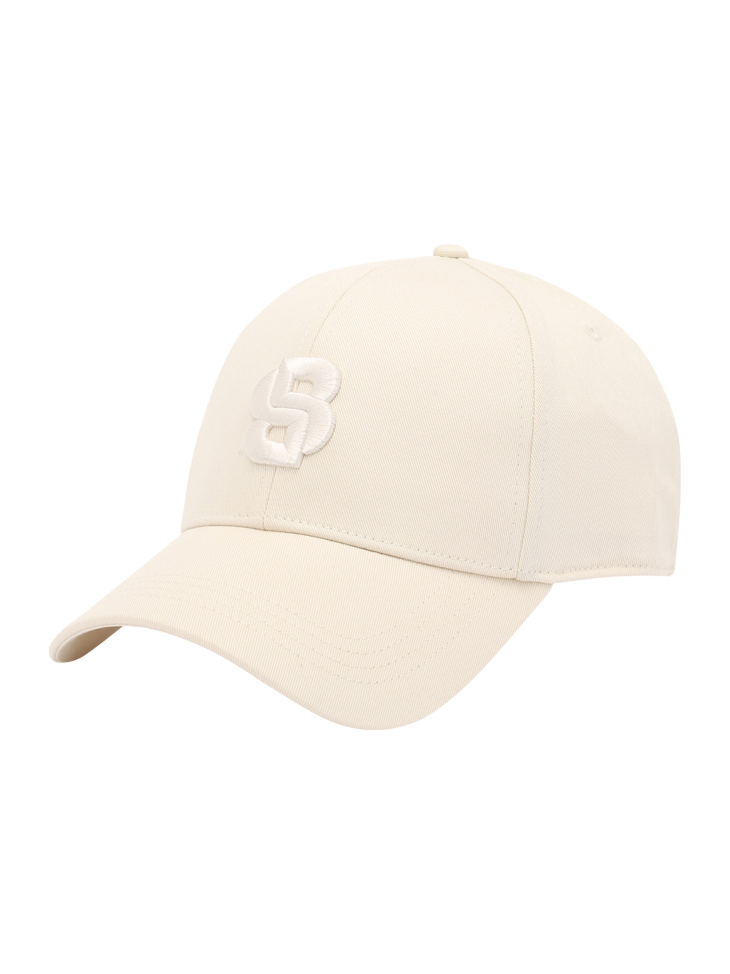 BOSS Hætte 'Zed-B-Icon' i beige: forside