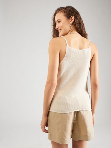 Top in maglia 'NEWLEXSUN' di VERO MODA in beige