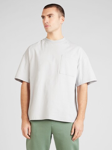 JACK & JONES Shirt 'CLEAN' in Grijs: voorkant