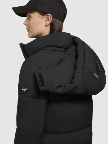 Cappotto invernale 'Haya Matt' di khujo in nero