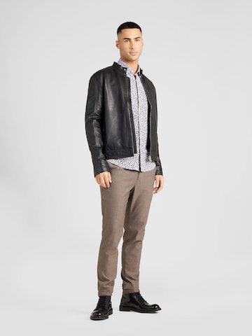 Matinique Regular Chino Pants 'Liam' in Brown