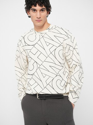 Felpa di ARMANI EXCHANGE in bianco