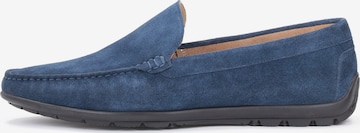 Mocassin Kazar en bleu : devant