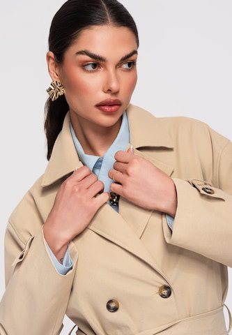 Ombre Tussenmantel in Grijs