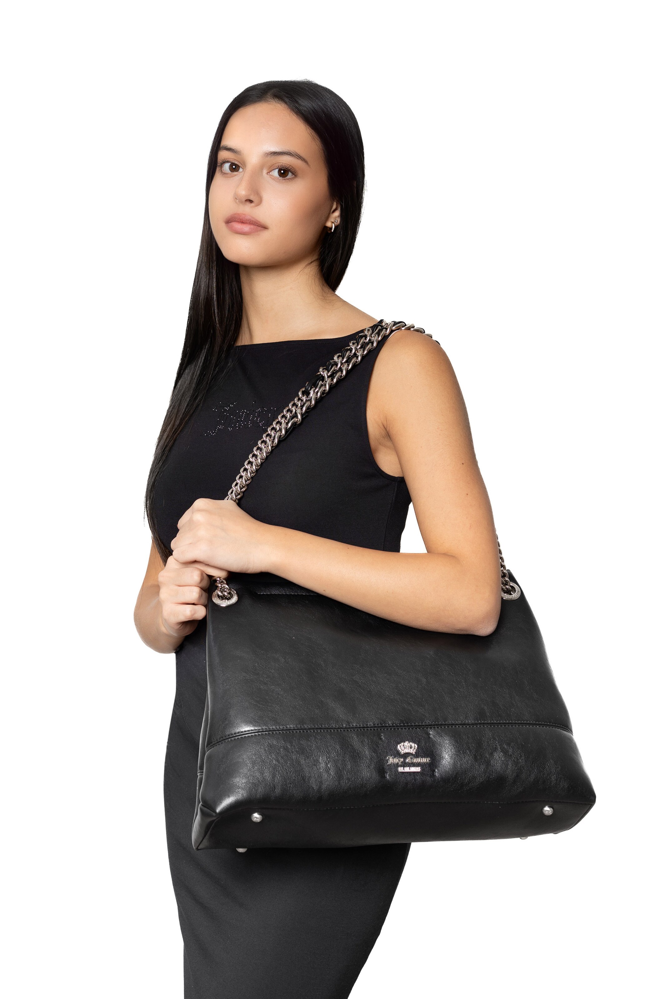 Juicy Couture Shopper in Schwarz: Vorderseite
