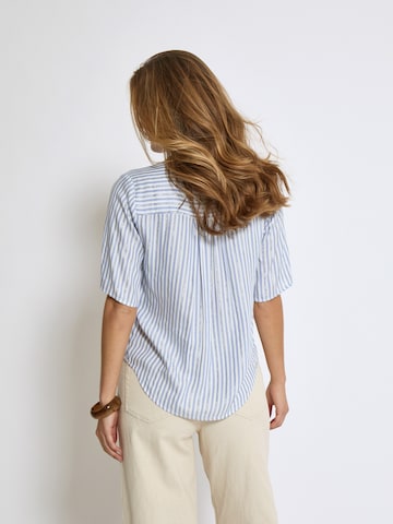 Peppercorn Blouse 'Hailey' in Blauw