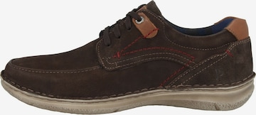 JOSEF SEIBEL Lace-Up Shoes 'Anvers' in Brown