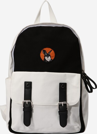 Rucsac 'Ron' ABOUT YOU x Swalina&Linus pe negru / alb, Vizualizare produs
